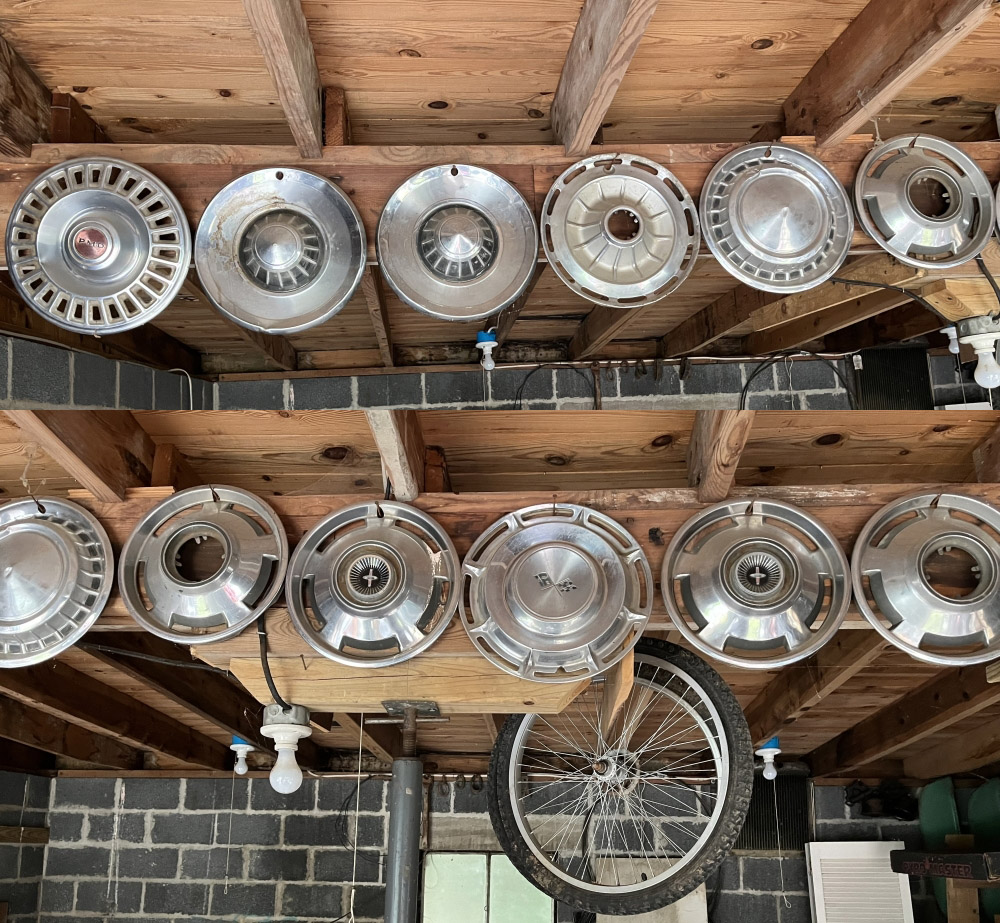 13 CLASSIC WHEEL COVERS.