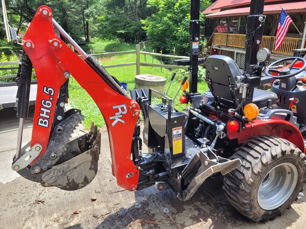 2020 RURAL KING RK24H WITH FRONT END LOADER AND BACKHOE